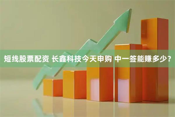 短线股票配资 长鑫科技今天申购 中一签能赚多少？